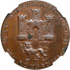 Great Britain - Norfolk. Halfpenny, ND. NGC MS64