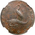Great Britain - Warwickshire. Halfpenny, 1792. NGC MS63 - 2