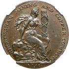 Great Britain - Warwickshire. Halfpenny, 1792. NGC MS62