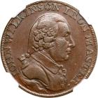 Great Britain - Warwickshire. Halfpenny, 1791. NGC MS62