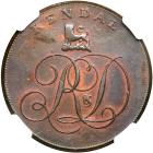 Great Britain - Westmorland. Halfpenny, ND. NGC MS64 - 2