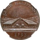 Great Britain - Yorkshire. Halfpenny, 1793. NGC MS62 - 2