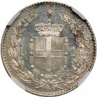 Italy. Lira, 1884-R. NGC MS62 - 2