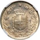 Italy. Lira, 1899-R. NGC MS63 - 2