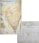 An Original Map From The 1979 Israel-Egypt Peace Treaty