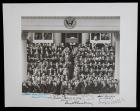 Eisenhower, Nixon, Truman, and Hoover: 1953 Inaugural Photo Signed by Four Presidents