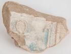 Egyptian Limestone Relief Fragment of an Ankh, ca. New Kingdom Period, 1567-1085 BC