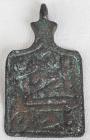 Byzantine Bronze Symbolic Amulet, circa 4th-12th Century AD