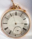 Antique 14K Yellow Gold Open Face Pocket Watch