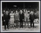 Magnificent Vintage Babe Ruth, Gabby Street, Connie Mack, Nick Altrock and John S. McGraw Signed Photo