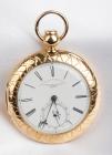 Rare & Unique Collectible James Stoddard Railroad Timekeeper Pocket Watch & 
Pocket Watch Jacket