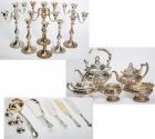 Magnificent Sterling Silver Service Set, 'Chantilly' by Gorham