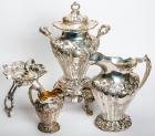 WITHDRAWN - Four-Piece Sterling Silver Tea/Coffee Set