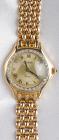 Lady's Geneve Diamond, 14K Yellow Gold Wristwatch