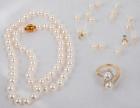 Collection of Pearl, Yellow Gold Jewelry