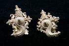 Solid Gold Indonesian Spiral Earrings from Borneo, circa 1800 -