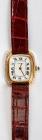 Lady's Cartier, Diamond, 18K Yellow Gold Wristwatch