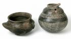 Frog Pot and Tall Pot- Rappahanock River Mound Startzman Collection