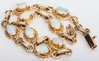 Opal, 14K Yellow Gold Bracelet