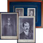 c. 1910 Orville & Wilbur Wright Signed Cabinet Cards