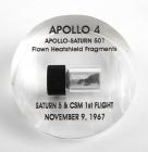 1967 Apollo 4 FLOWN Heatshield Fragments