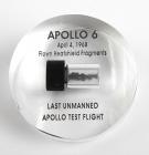 1968 Apollo 6 FLOWN Heatshield Fragments