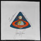 A1969 Apollo 8 Crew Signed Beta Cloth Patch