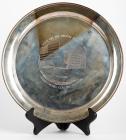 1969 Apollo 11 Sterling Silver Commemorative Platter