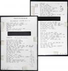 1969 Apollo 12 FLOWN Transposition & Docking Checklist