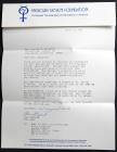 1987 Alan Shepard Signed Mercury Seven Foundation Letter