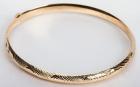 14K Yellow Gold Bangle Bracelet