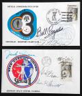 1973 Skylab Crew Signed Covers (x2)