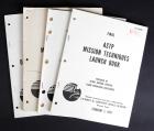 1975 ASTP Mission Techniques Books Covering Flight Phases