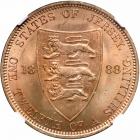 Jersey. One Twelfth Shilling, 1888. NGC MS64 - 2