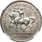 Australia. Florin, 1934-1935. NGC AU53 - 2