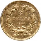 1860-S $3 Gold - 2