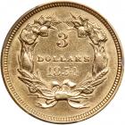 1854 $3 Gold - 2