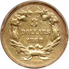 1868 $3 Gold - 2