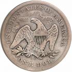 1870-CC Liberty Seated Dollar. PCGS VG8 - 2