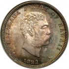 1883 Hawaiian Quarter Dollar. PCGS MS64