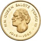 Tonga. 75 Pa'Anga, 1975. PF