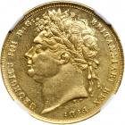 Great Britain. Sovereign, 1821. NGC AU