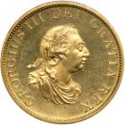 Great Britain. Gilt Proof Half Penny, 1799. NGC PF63