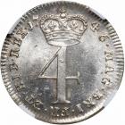 Great Britain. Maundy Set, 1746. NGC MS66 - 2