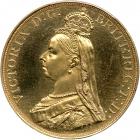 Great Britain. 5 Pounds, 1887