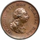 Great Britain. Halfpenny, 1799. NGC MS64