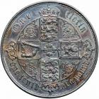 Great Britain. Gothic Florin, 1852. NGC UNC - 2