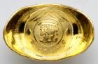 China. Sycee Style Gold Ingot (Post -1970)