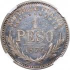 Argentina - Patagonia. 1 Peso, 1874. NGC PF55 - 2