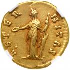 Diva Faustina I. Gold Aureus (7.08 g), died AD 140/1. - 2